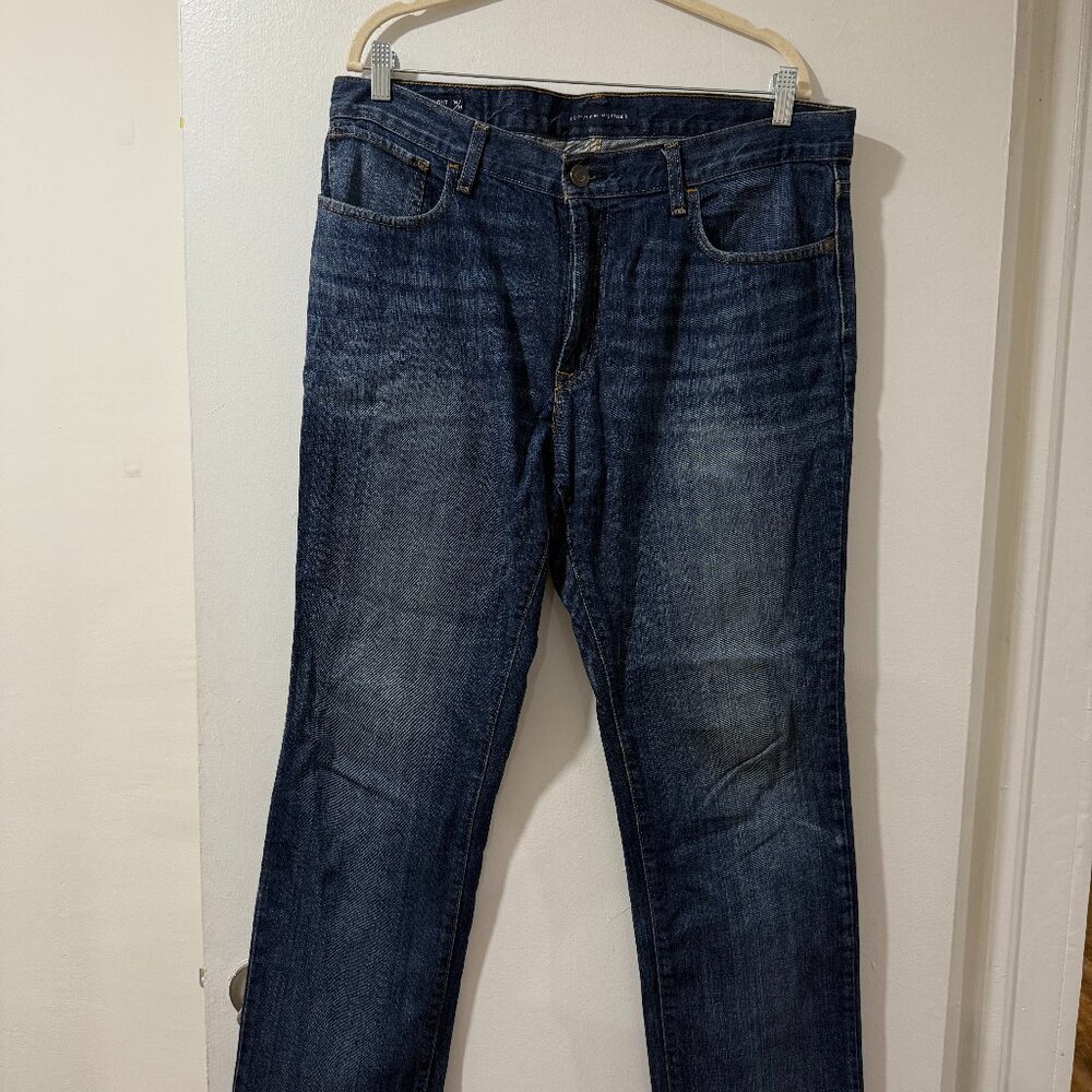 Mens Tommy Hilfiger Straight Leg Jeans – Size 36x34